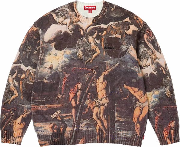 Crucifixion Sweater - Multicolor (front)