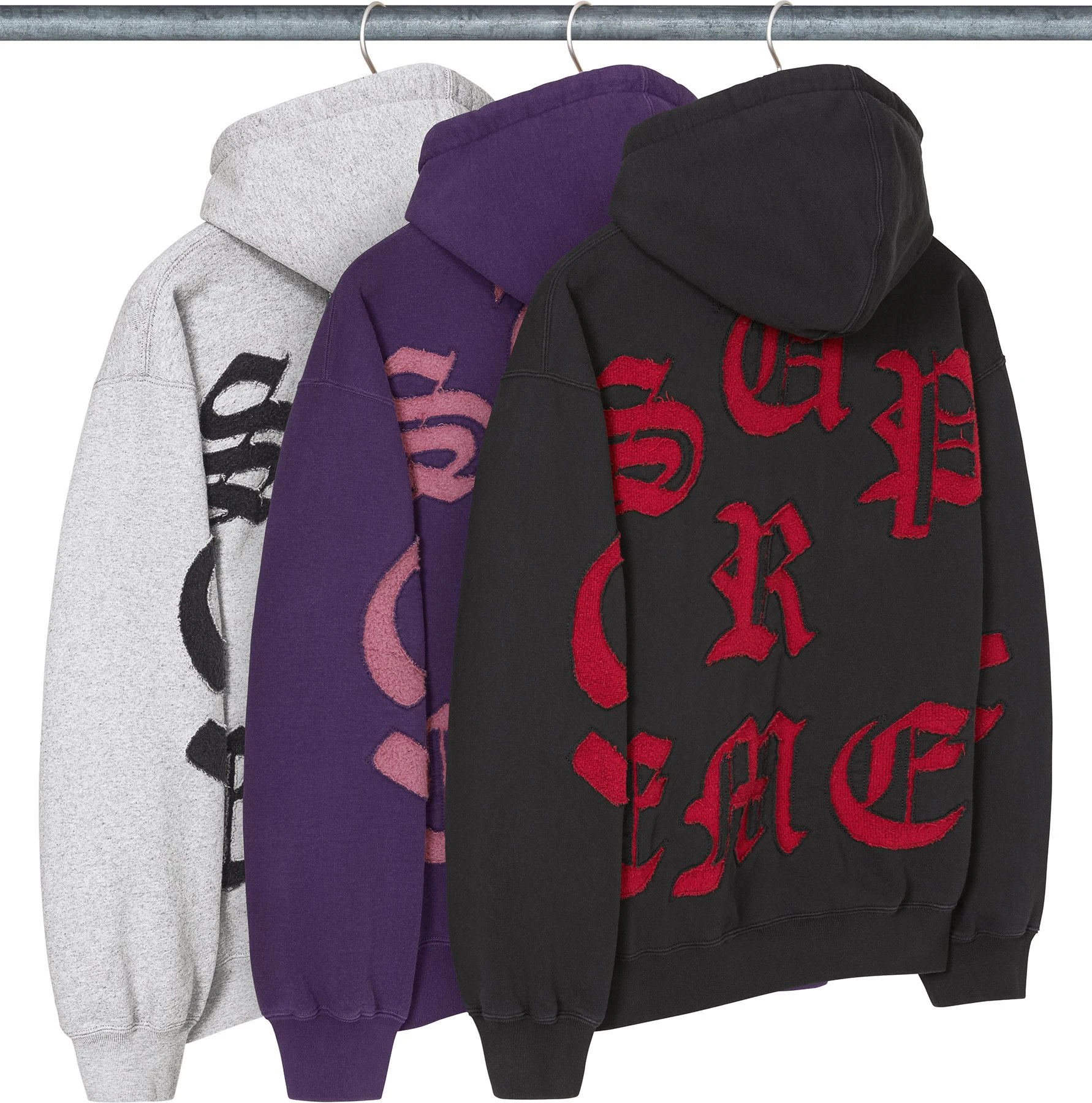 Cut Out Zip Up Hooded Sweatshirt