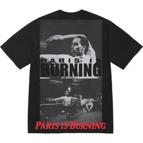 Paris Is Burning Tee Black