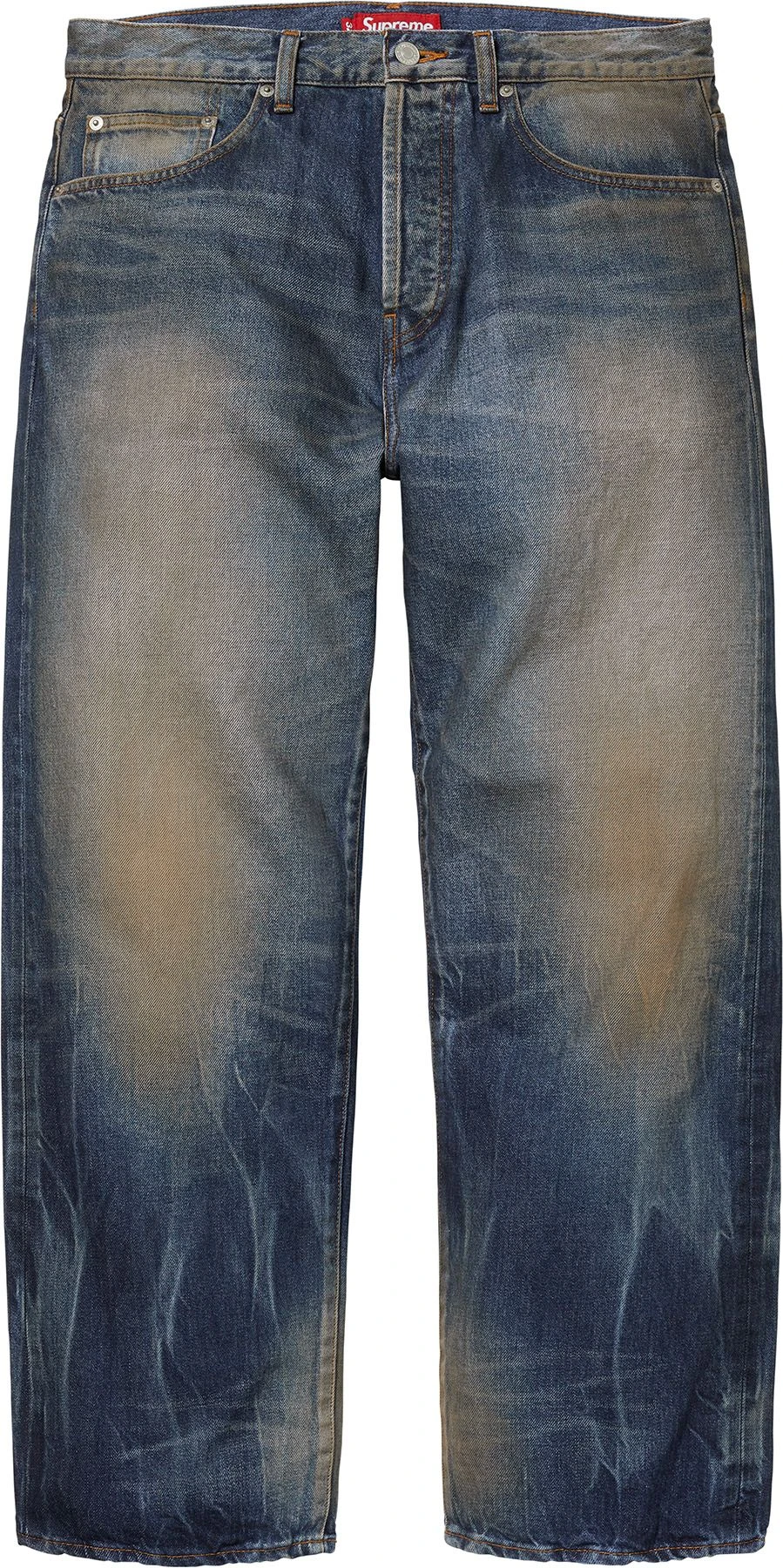 Distressed Loose Fit Selvedge Jean colorway 2