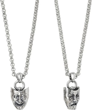 Drama Masks Pendant
