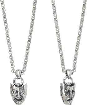 Drama Masks Pendant