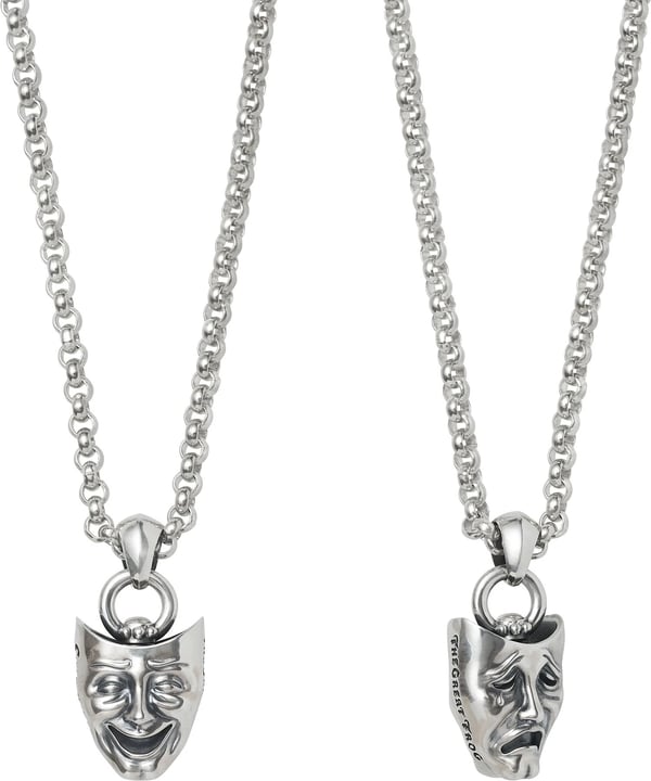 Drama Masks Pendant - Group Shot