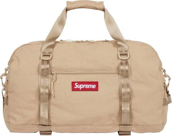 Duffle Bag - Tan (front)