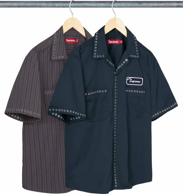 Eyelet S/S Work Shirt - Group Shot