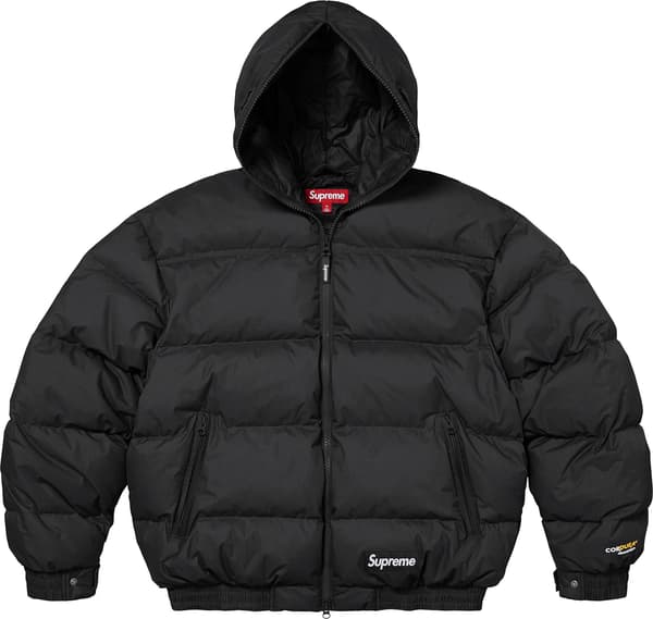 Facemask Cordura® Down Puffer Jacket - Black (front)