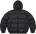 Facemask Cordura® Down Puffer Jacket - Black (detail)