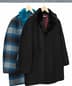 Faux Fur Collar Car Coat - Group Shot