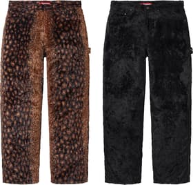 Faux Fur Painter Pant
