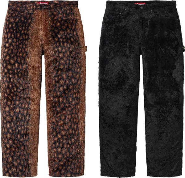 Faux Fur Painter Pant - Group Shot