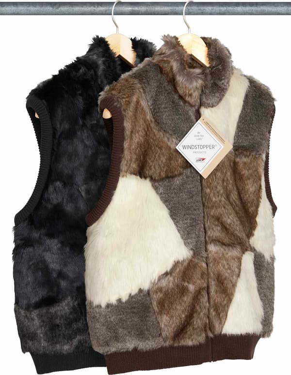 Faux Fur WINDSTOPPER® Vest - Group Shot