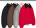 Faux Shearling Lined Bomber Jacket - Group Shot