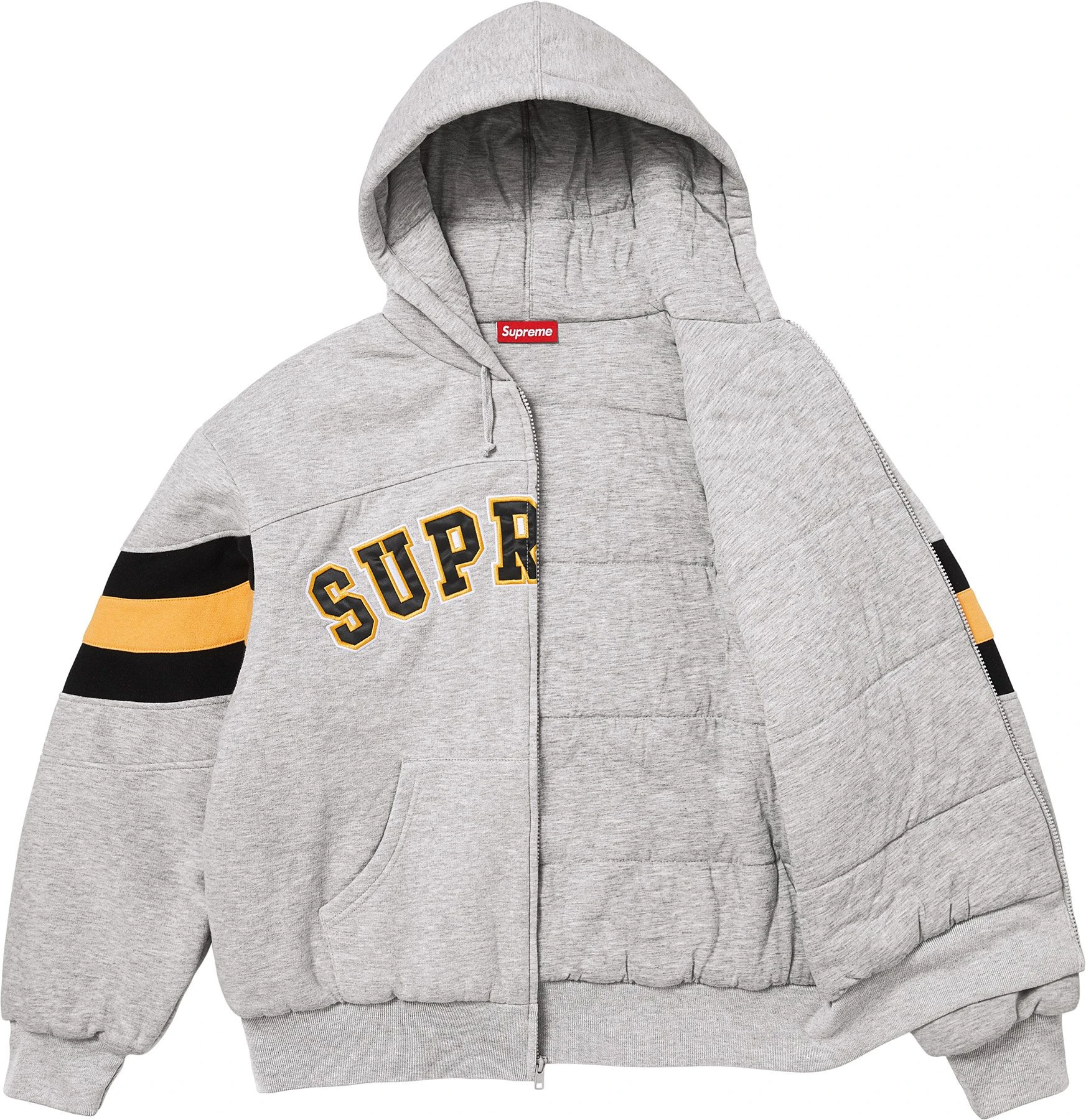 Filled Zip Up Hooded Sweatshirt colorway 4