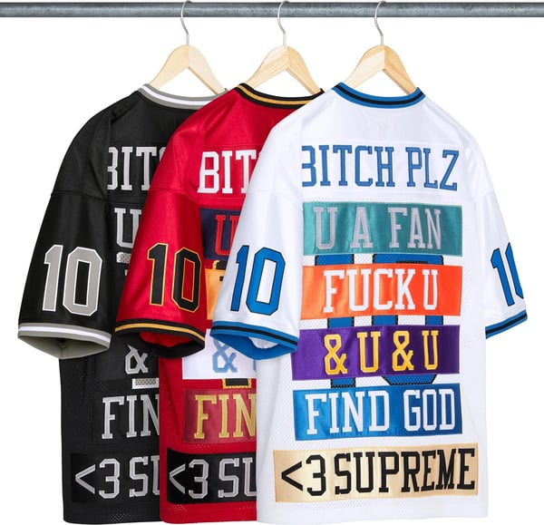 Find God Football Jersey - Group Shot