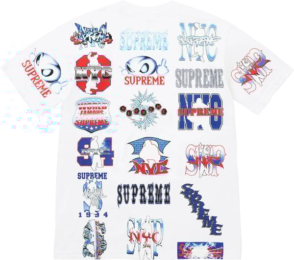 Flash Tee - White (detail)