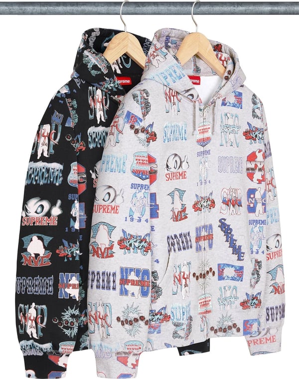 Flash Zip Up Hooded Sweatshirt - Group Shot