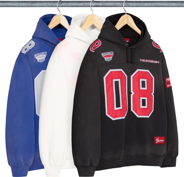 Football Jersey Hooded Sweatshirt - Group Shot