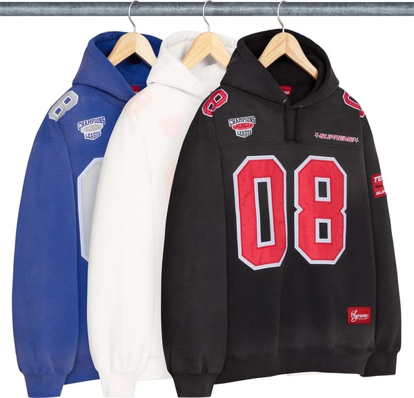 Football Jersey Hooded Sweatshirt - Group Shot
