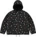 Fur Lined Hooded Field Jacket - Floral (front)