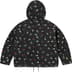 Fur Lined Hooded Field Jacket - Floral (detail)