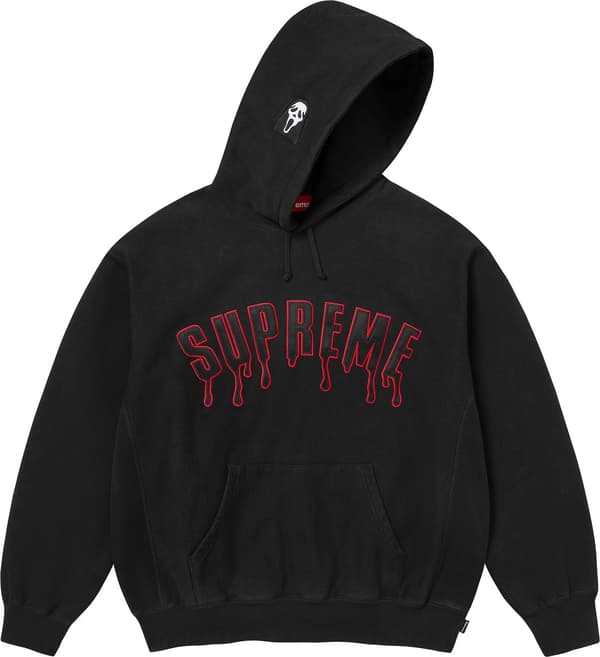 Ghostface® Arc Hooded Sweatshirt - Black (front)