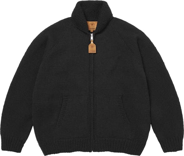 Ghostface® Cowichan Sweater - Black (front)