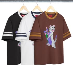 Glitter Cat S/S Top