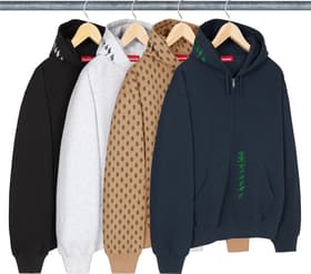 God Over Money Zip Up Hooded Sweatshirt