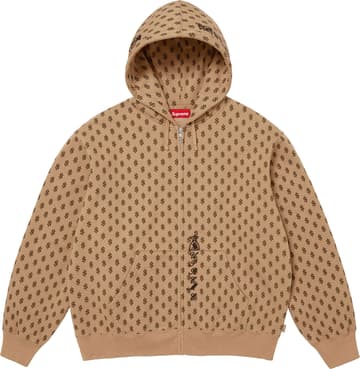 God Over Money Zip Up Hooded Sweatshirt