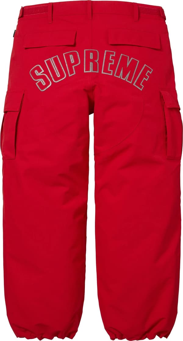 GORE-TEX Cargo Pant - Red (detail)