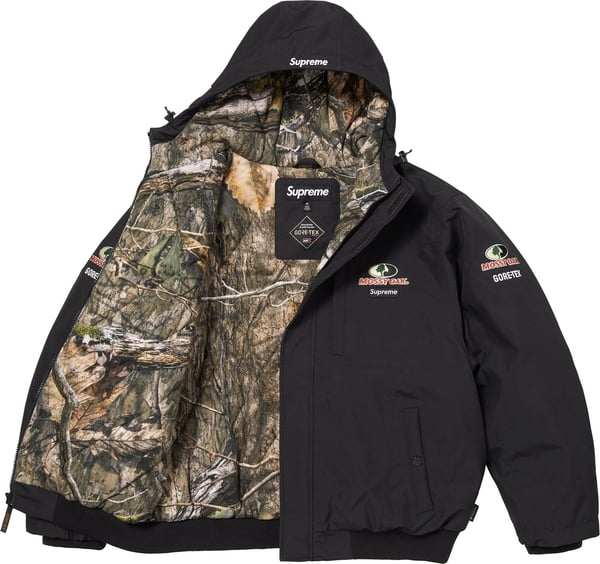 GORE-TEX Mossy Oak® Jacket - Black (detail)