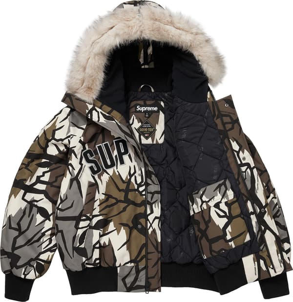 GORE-TEX N-2B Jacket - Predator Camo (detail)