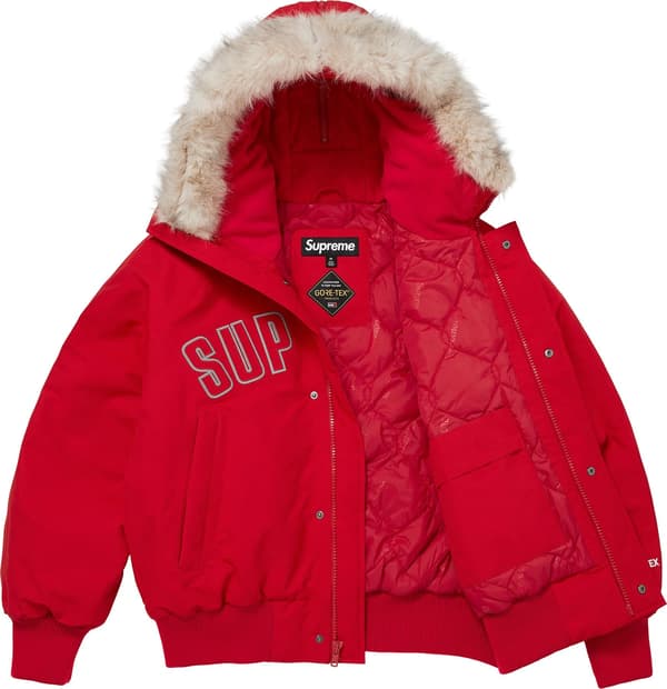 GORE-TEX N-2B Jacket - Red (detail)