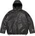 GORE-TEX Ostrich Embosssed Leather Jacket - Black (front)