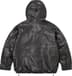 GORE-TEX Ostrich Embosssed Leather Jacket - Black (detail)