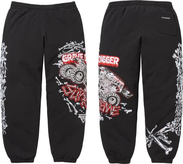 Grave Digger Bones Sweatpant - Group Shot