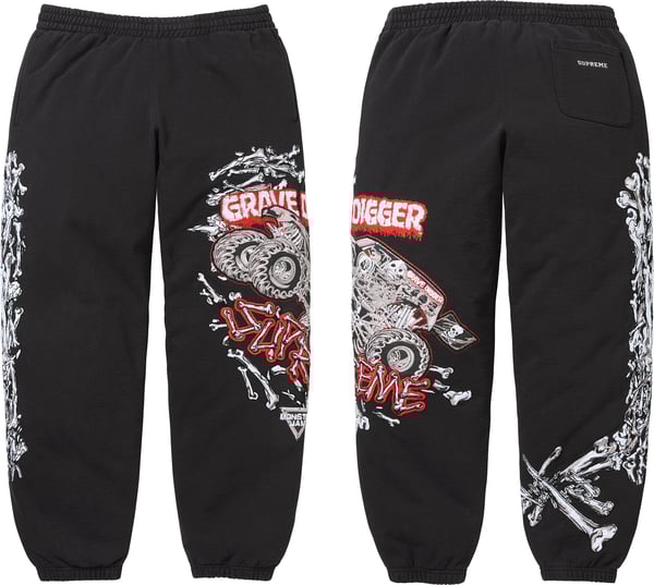 Grave Digger Bones Sweatpant - Group Shot