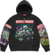 Grave Digger Zip Up Hooded Sweatshirt - Black (front)