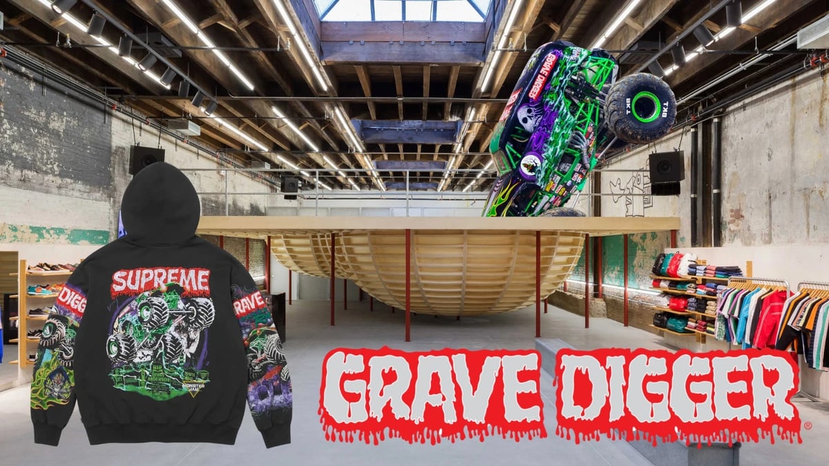 Grave Digger at Supreme Store