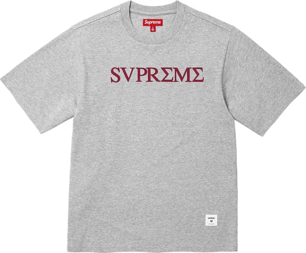 Greek S/S Top - Heather Grey (front)
