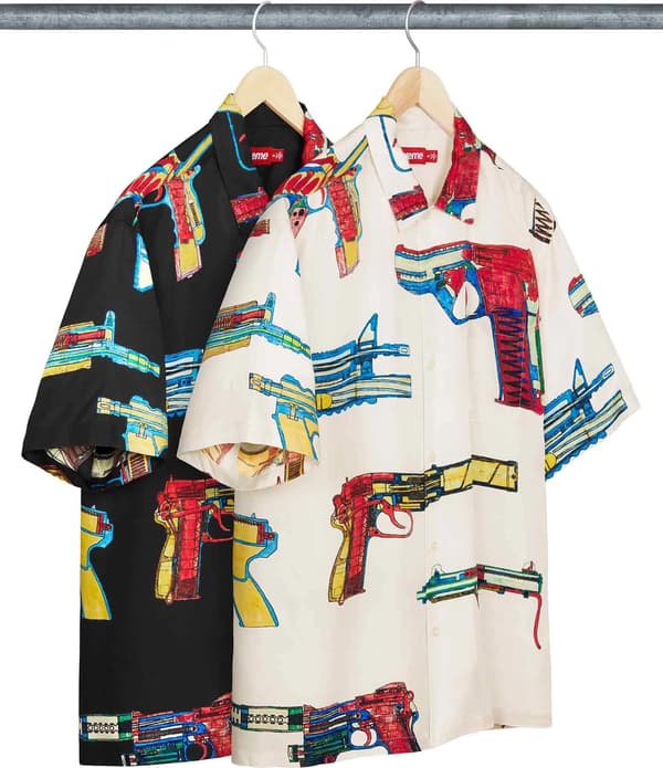 Guns Silk S/S Shirt - Group Shot