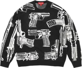 Guns Sweater Black