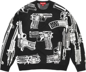Guns Sweater Black