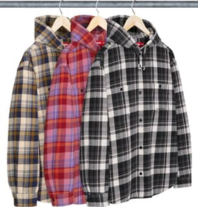Hooded Flannel Shirt