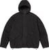 Hooded Raglan Jacket - Black (front)