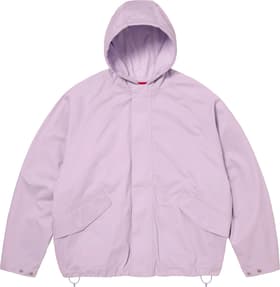 Hooded Raglan Jacket Lilac