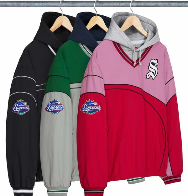 Hooded Warm Up Pullover - Group Shot
