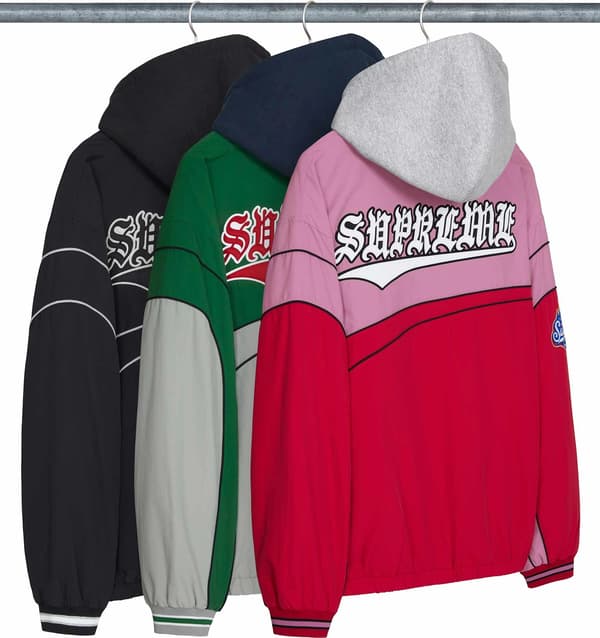 Hooded Warm Up Pullover - Group Shot