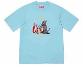 Monster S/S Top Blue