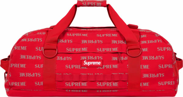 Large Duffle Bag - Red (front)